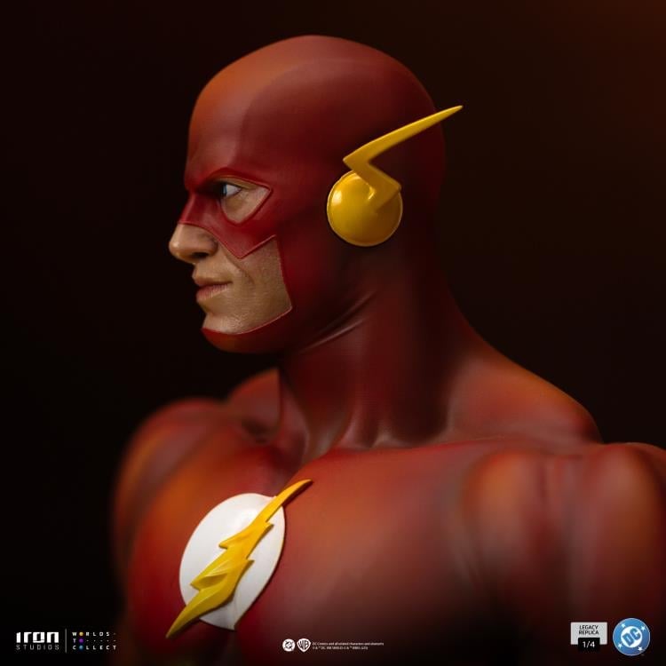DC Comics Series 9 Legacy Replica The Flash 1/4 Scale Statue Gallery Image 10