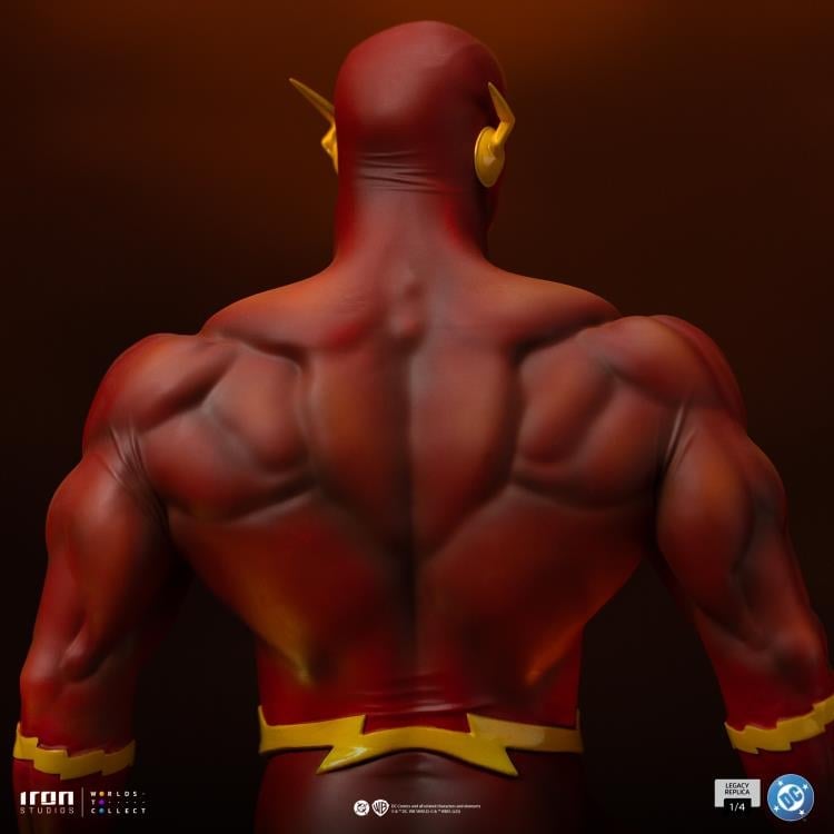 DC Comics Series 9 Legacy Replica The Flash 1/4 Scale Statue Gallery Image 12