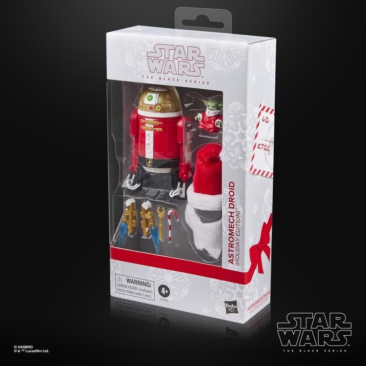Star Wars: The Black Series Astromech Droid (Holiday Edition) Action Figure Gallery Image 12