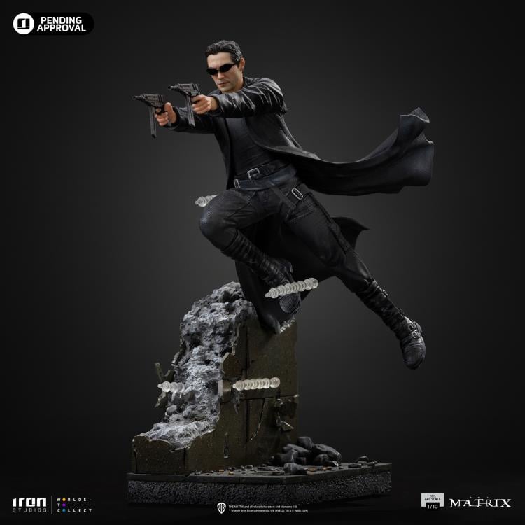 The Matrix Battle Diorama Series Neo 1/10 Art Scale Statue Gallery Image 3