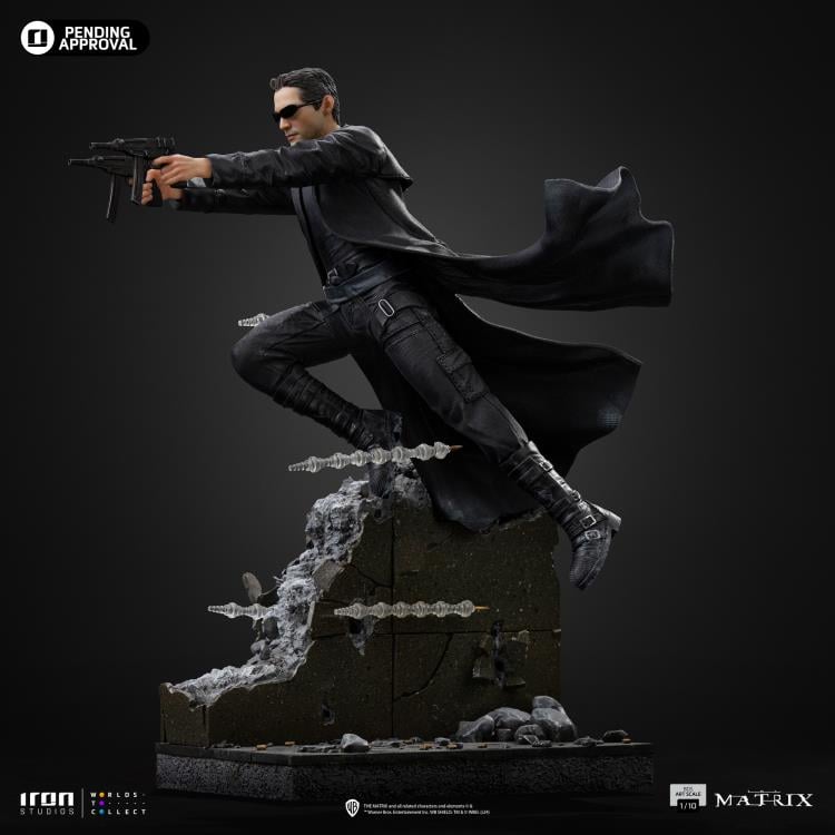 The Matrix Battle Diorama Series Neo 1/10 Art Scale Statue Gallery Image 6