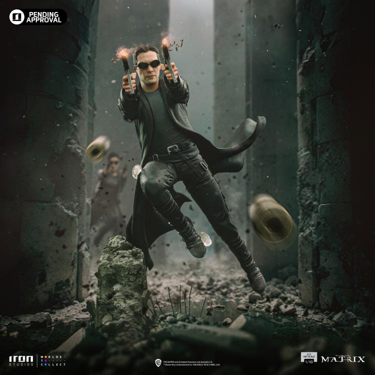 The Matrix Battle Diorama Series Neo 1/10 Art Scale Statue Gallery Image 5