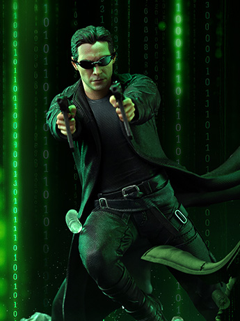 The Matrix Battle Diorama Series Neo 1/10 Art Scale Statue Gallery Image 2