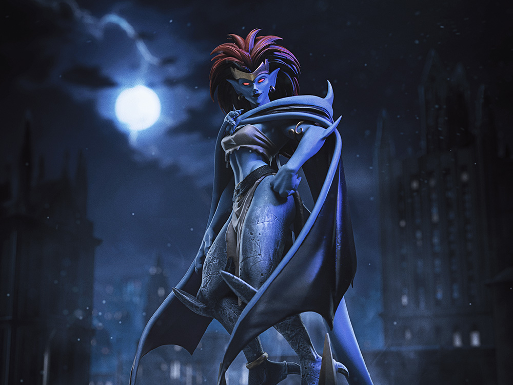 Disney's Gargoyles Demona 1/10 Art Scale Statue Gallery Image 1