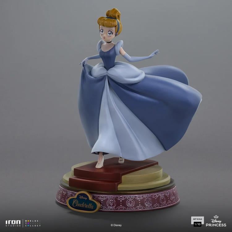 Disney Anime Princess Cinderella 1/10 Art Scale Statue Gallery Image 5