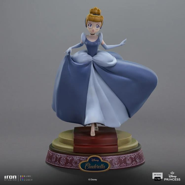 Disney Anime Princess Cinderella 1/10 Art Scale Statue Gallery Image 4
