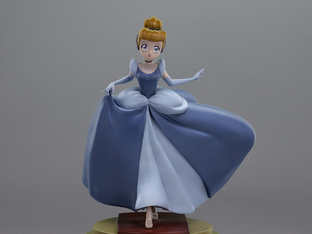 Disney Anime Princess Cinderella 1/10 Art Scale Statue Gallery Image 1
