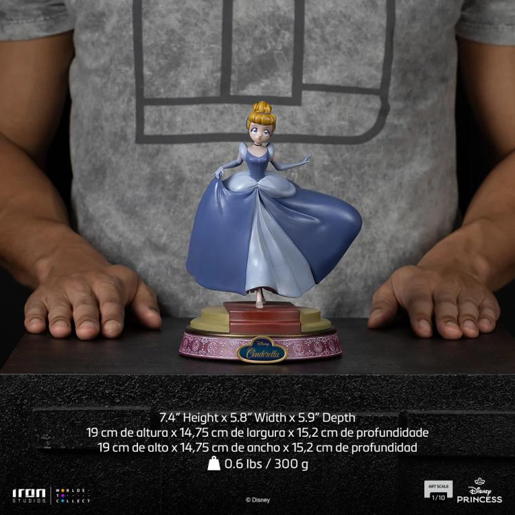 Disney Anime Princess Cinderella 1/10 Art Scale Statue Gallery Image 8