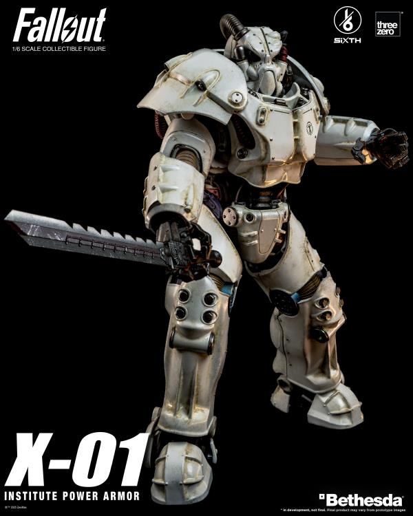 ThreeZero fallout 1/6 X-01 インスティチュートver Fallout SiXTH X-01 Institute Power Armor 1/6 Scale Action Figure