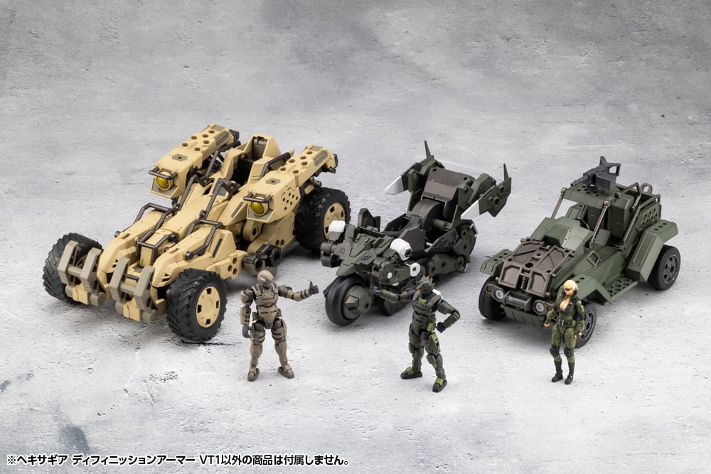 Hexa Gear Definition Armor: "VT1" 1/24 Scale Model Kit Gallery Image 18