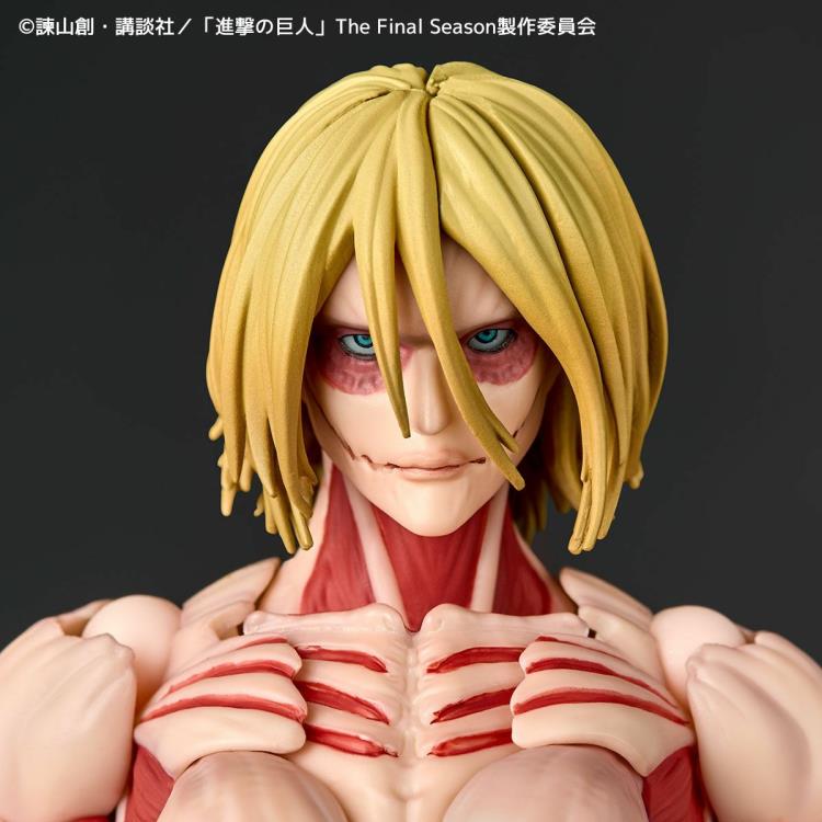 Attack on Titan Amazing Yamaguchi Revoltech NR100 Female Titan (Annie Leonhart) Action Figure (Reissue) Gallery Image 12