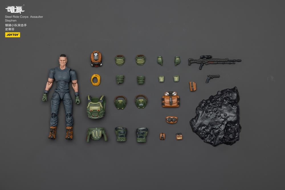 Dark Source Steel Ride Corps Assaulter Stephen 1/25 Scale Action Figure Gallery Image 12