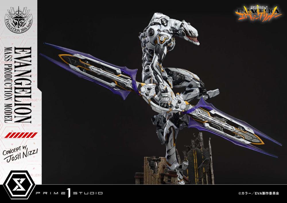 Neon Genesis Evangelion Ultimate Diorama Masterline Evangelion Mass Production Model (Deluxe Concept Ver.) Statue Gallery Image 23