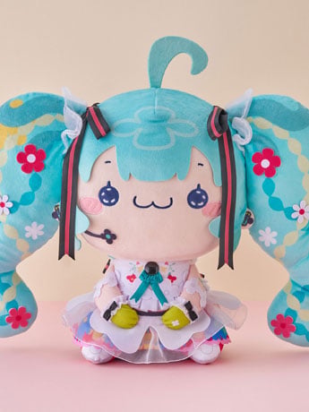 Vocaloid Mochipiko Hatsune Miku (Japan Live Tour 2025 Blooming) Super Big Plush Gallery Image 2
