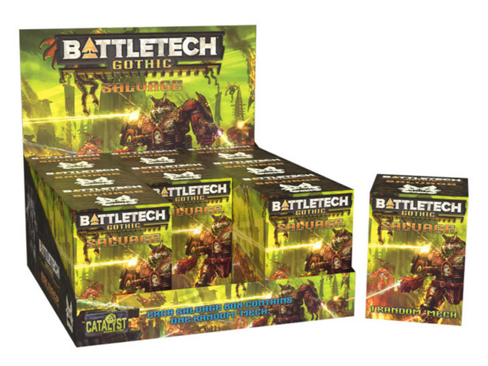BattleTech: Gothic Salvage Box of 9 Random Miniatures Gallery Image 1