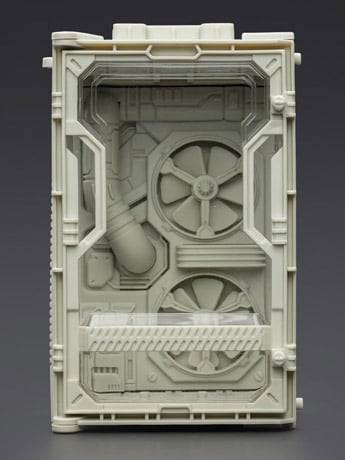 Dark Source Individual Soldier Hangar Display Case (Armor White A) Gallery Image 2