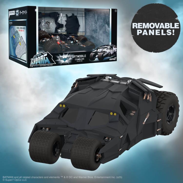 Batman Begins Super Cyborg Batmobile Tumbler (Full Color Ver.)