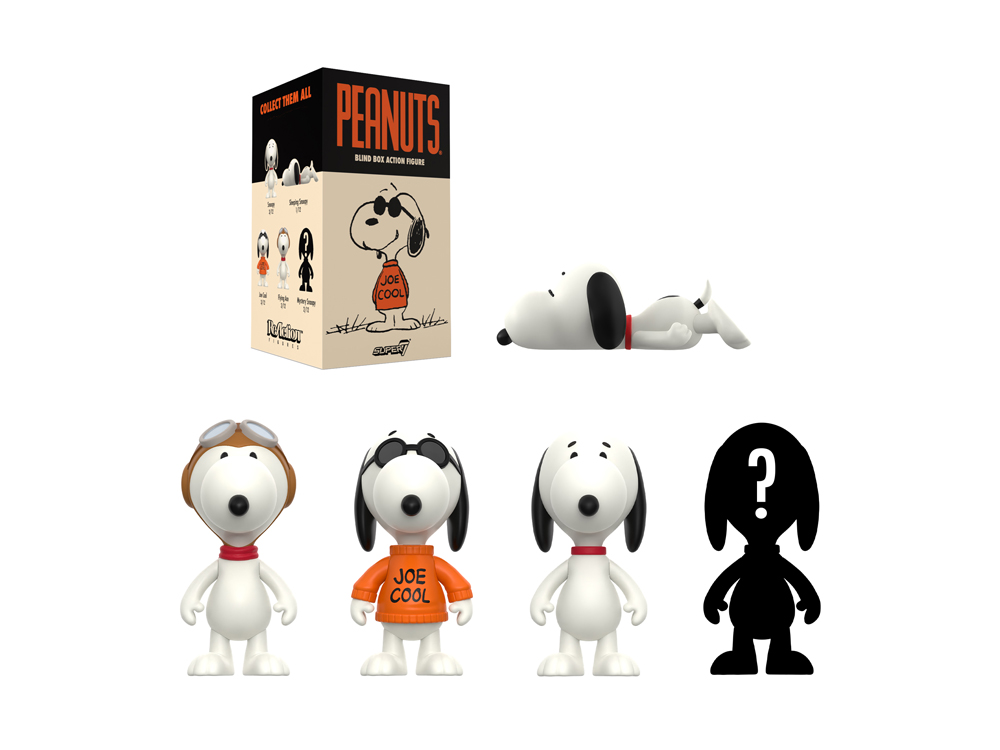 Peanuts ReAction Wave 06 So Many Snoopies! Box of 12 Figures Gallery Image 1