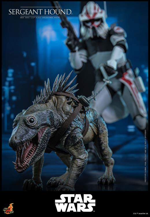 Star Wars: The Clone Wars TMS000 Sergeant Hound 1/6th Scale Collectible Figure Gallery Image 16