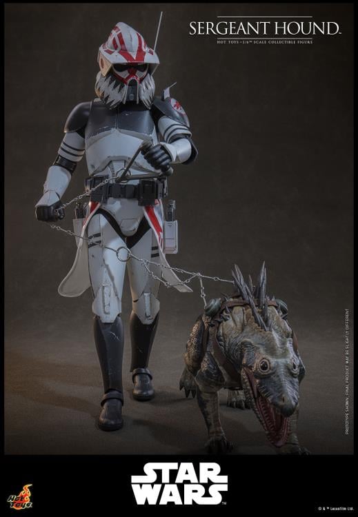 Star Wars: The Clone Wars TMS000 Sergeant Hound 1/6th Scale Collectible Figure Gallery Image 7