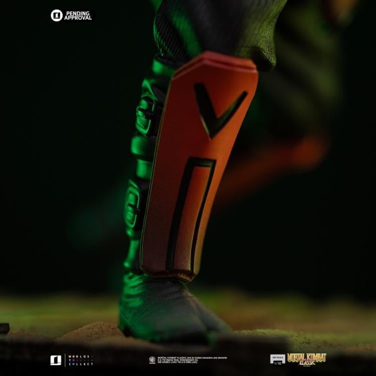 Mortal Kombat Klassic Ermac 1/10 Art Scale BBTS Exclusive Limited Edition Statue Gallery Image 13