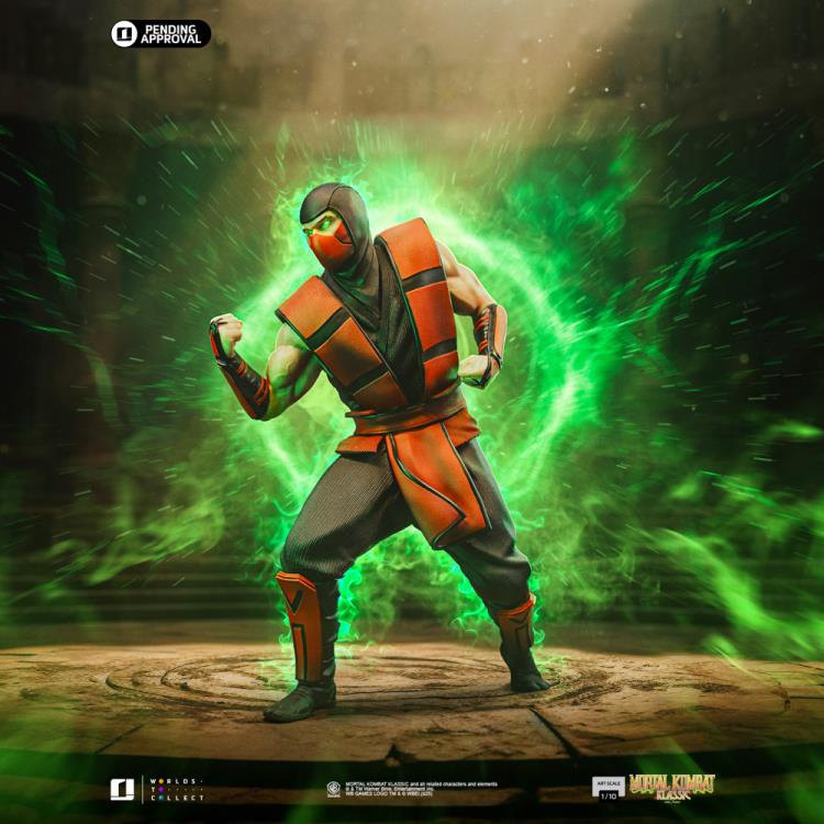 Mortal Kombat Klassic Ermac 1/10 Art Scale BBTS Exclusive Limited Edition Statue Gallery Image 3