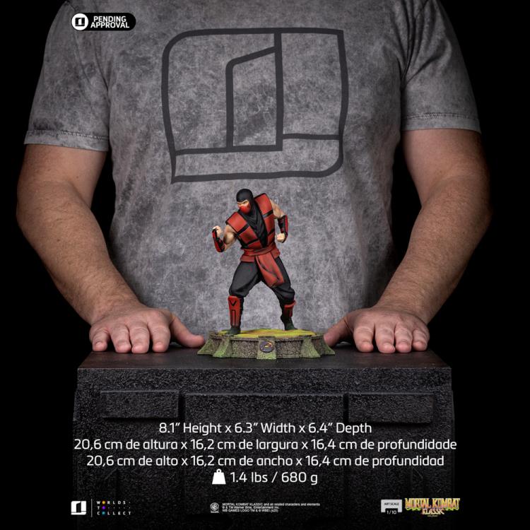 Mortal Kombat Klassic Ermac 1/10 Art Scale BBTS Exclusive Limited Edition Statue Gallery Image 14
