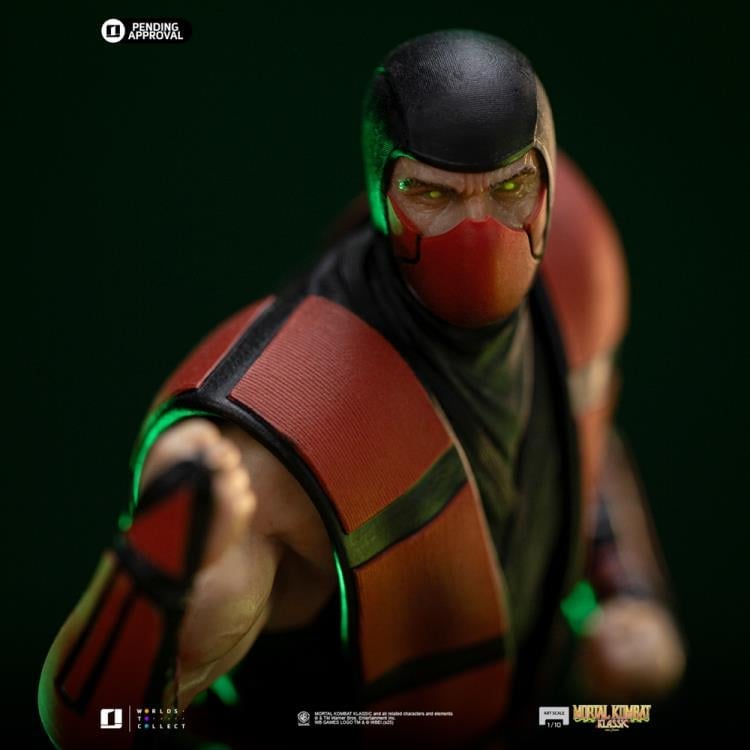 Mortal Kombat Klassic Ermac 1/10 Art Scale BBTS Exclusive Limited Edition Statue Gallery Image 9