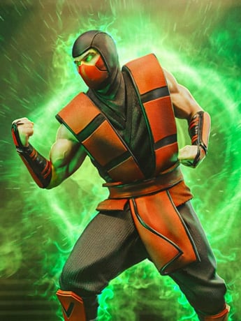 Mortal Kombat Klassic Ermac 1/10 Art Scale BBTS Exclusive Limited Edition Statue Gallery Image 2