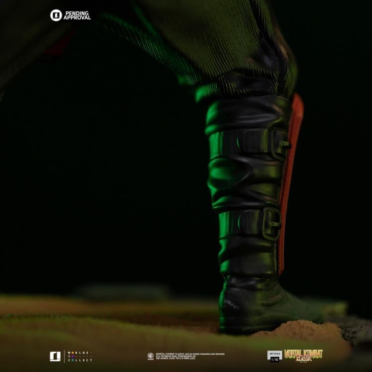 Mortal Kombat Klassic Ermac 1/10 Art Scale BBTS Exclusive Limited Edition Statue Gallery Image 12