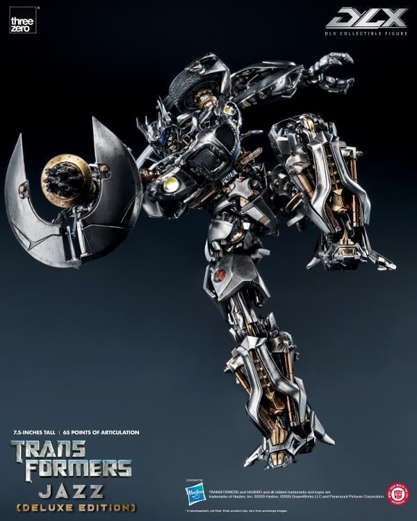 Transformers DLX Scale Collectible Series Jazz (Deluxe Edition) Action Figure Gallery Image 6