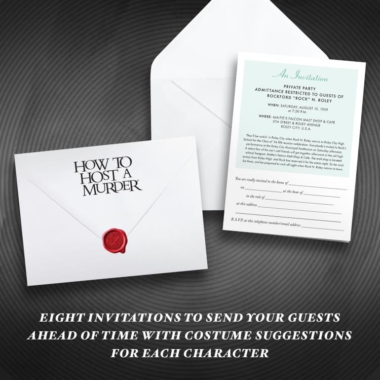 How to Host a Murder: A Dinner Party Mystery Game Class of '54 Gallery Image 9