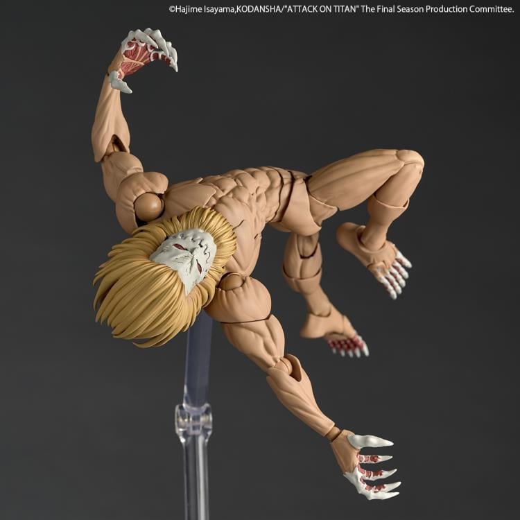 Attack on Titan Amazing Yamaguchi Revoltech NR102 Jaw Titan Action Figure Gallery Image 5