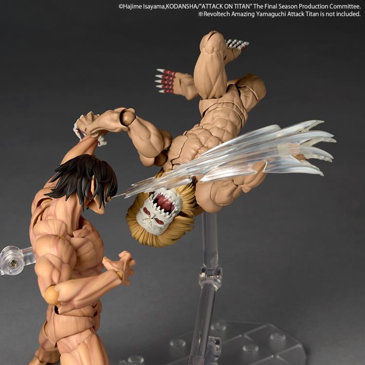 Attack on Titan Amazing Yamaguchi Revoltech NR102 Jaw Titan Action Figure Gallery Image 11