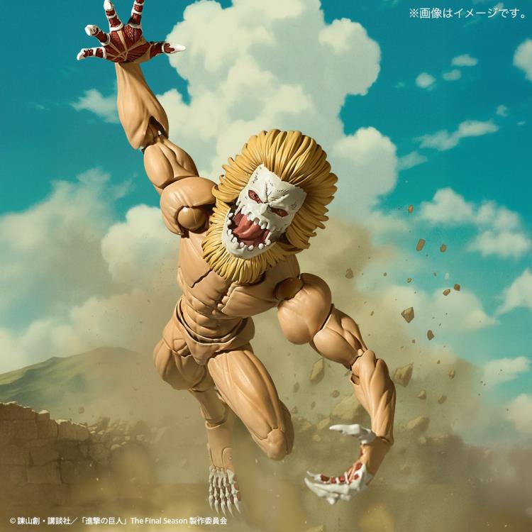 Attack on Titan Amazing Yamaguchi Revoltech NR102 Jaw Titan Action Figure Gallery Image 16