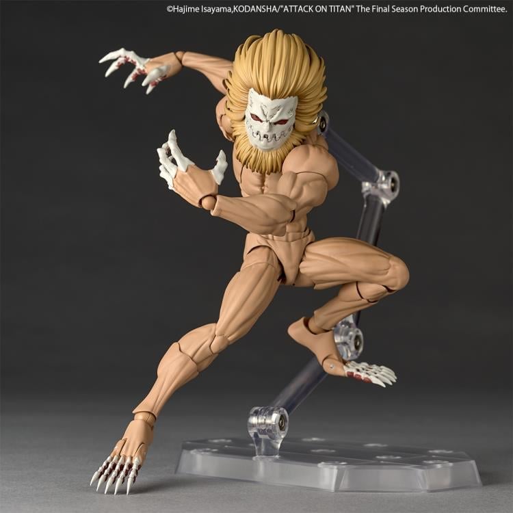 Attack on Titan Amazing Yamaguchi Revoltech NR102 Jaw Titan Action Figure Gallery Image 4