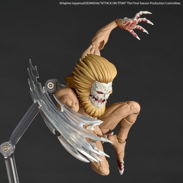Attack on Titan Amazing Yamaguchi Revoltech NR102 Jaw Titan Action Figure Gallery Image 7