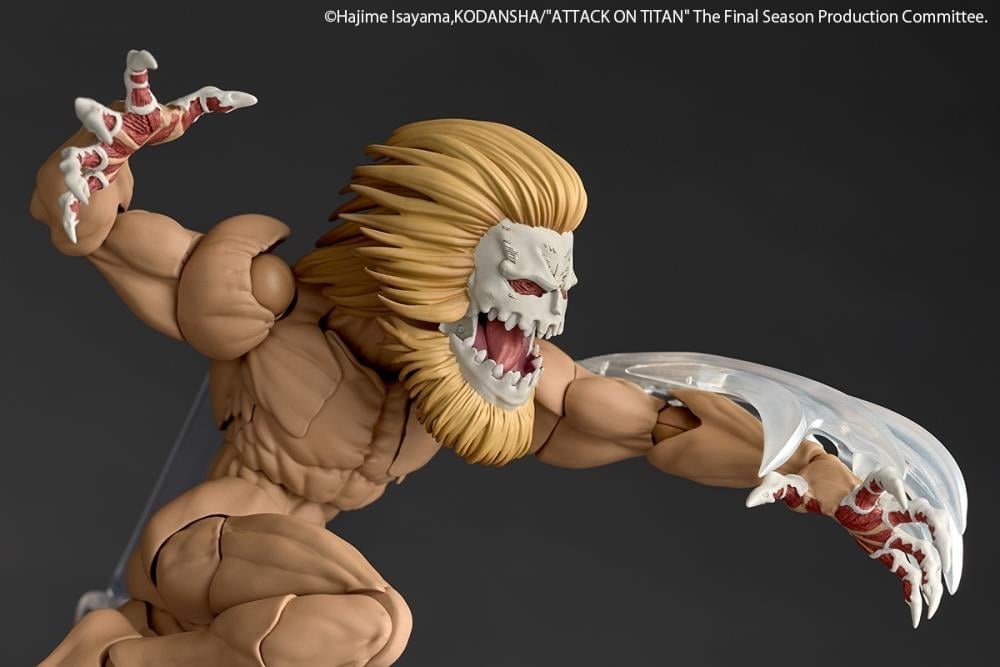Attack on Titan Amazing Yamaguchi Revoltech NR102 Jaw Titan Action Figure Gallery Image 13