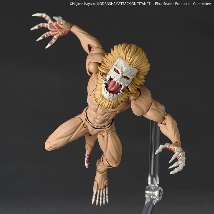 Attack on Titan Amazing Yamaguchi Revoltech NR102 Jaw Titan Action Figure Gallery Image 3