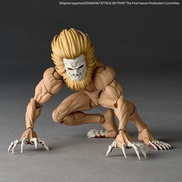 Attack on Titan Amazing Yamaguchi Revoltech NR102 Jaw Titan Action Figure Gallery Image 9