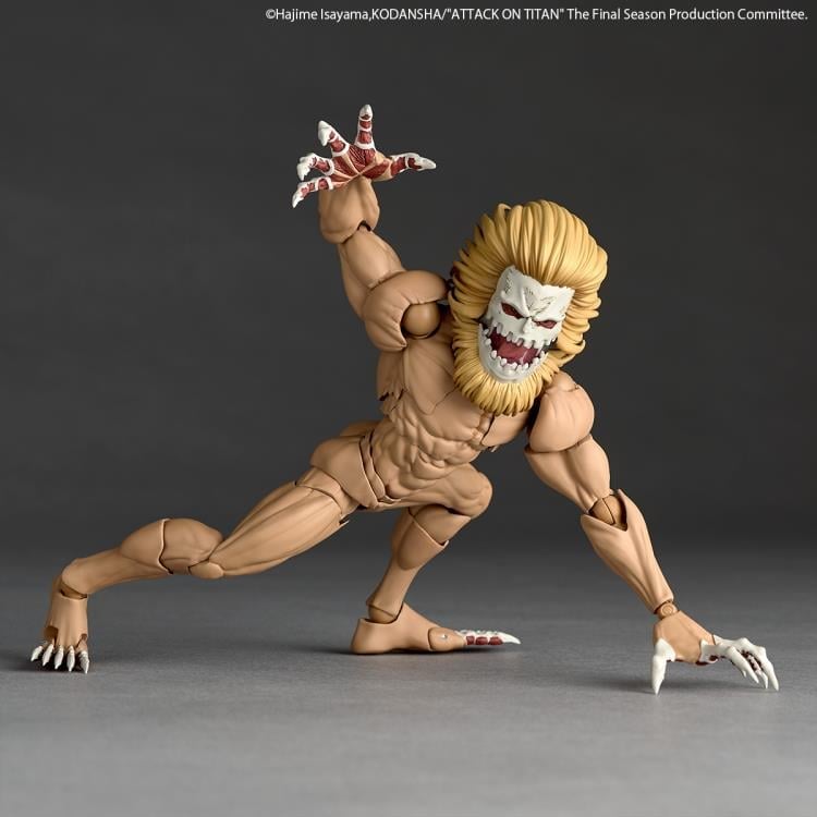Attack on Titan Amazing Yamaguchi Revoltech NR102 Jaw Titan Action Figure Gallery Image 10