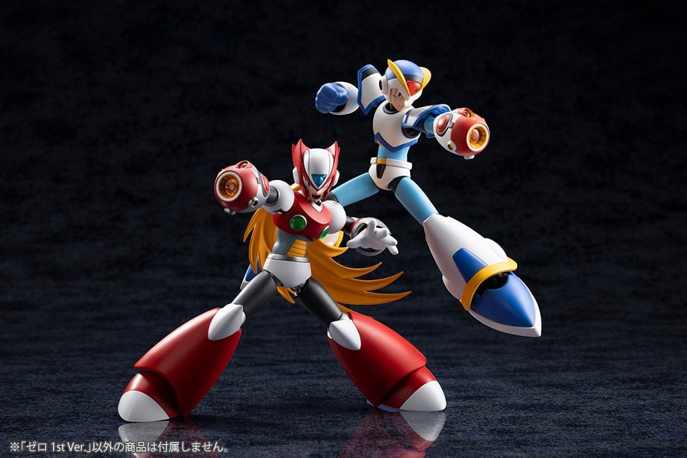 ロックマンX ZERO 1st Ver. 1/12スケール Mega Man X Zero (1st Ver.) 1/12 Scale Model Kit