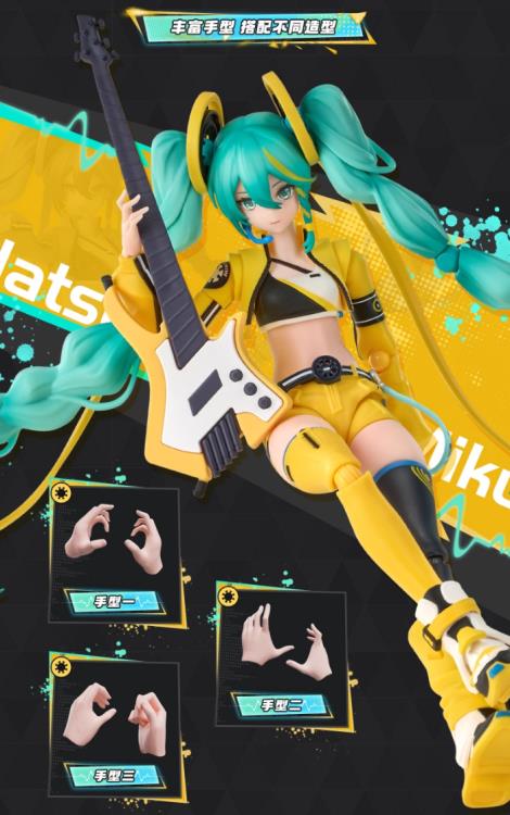 Vocaloid Fantastics Series Action Edition Hatsune Miku (Vivid Echos) Model Kit Gallery Image 9