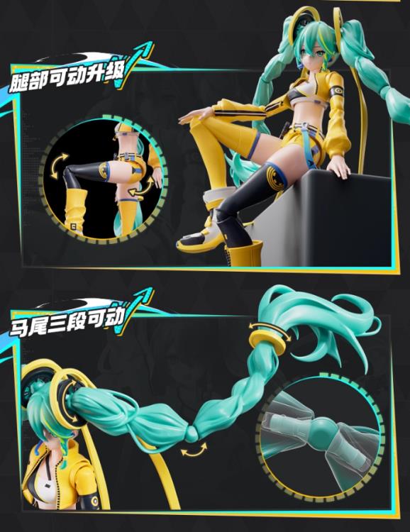 Vocaloid Fantastics Series Action Edition Hatsune Miku (Vivid Echos) Model Kit Gallery Image 11