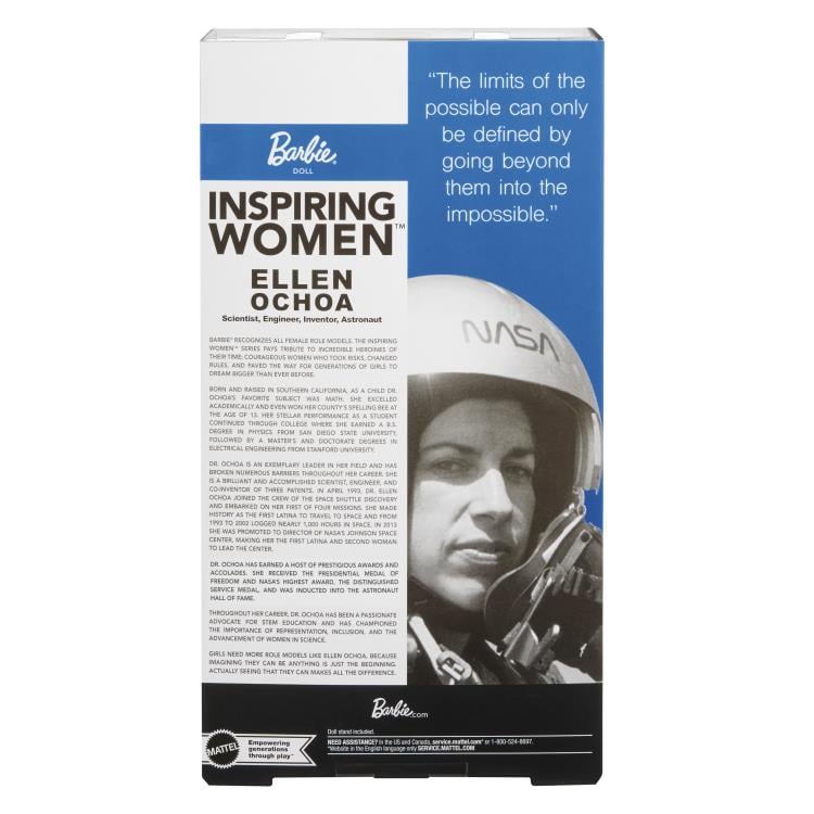 Barbie Inspiring Women Series Ellen Ochoa Gallery Image 12