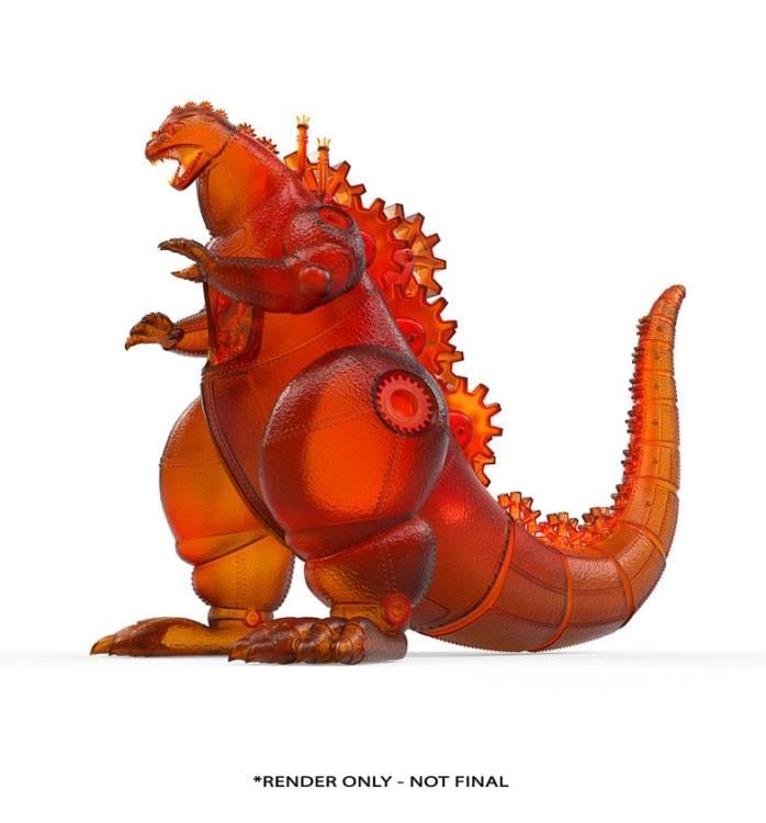 Godzilla x Doktor A. Godzilla Vinyl Art Figure (Burning Edition) Gallery Image 5
