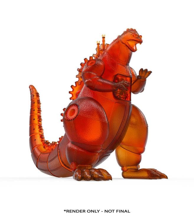 Godzilla x Doktor A. Godzilla Vinyl Art Figure (Burning Edition)