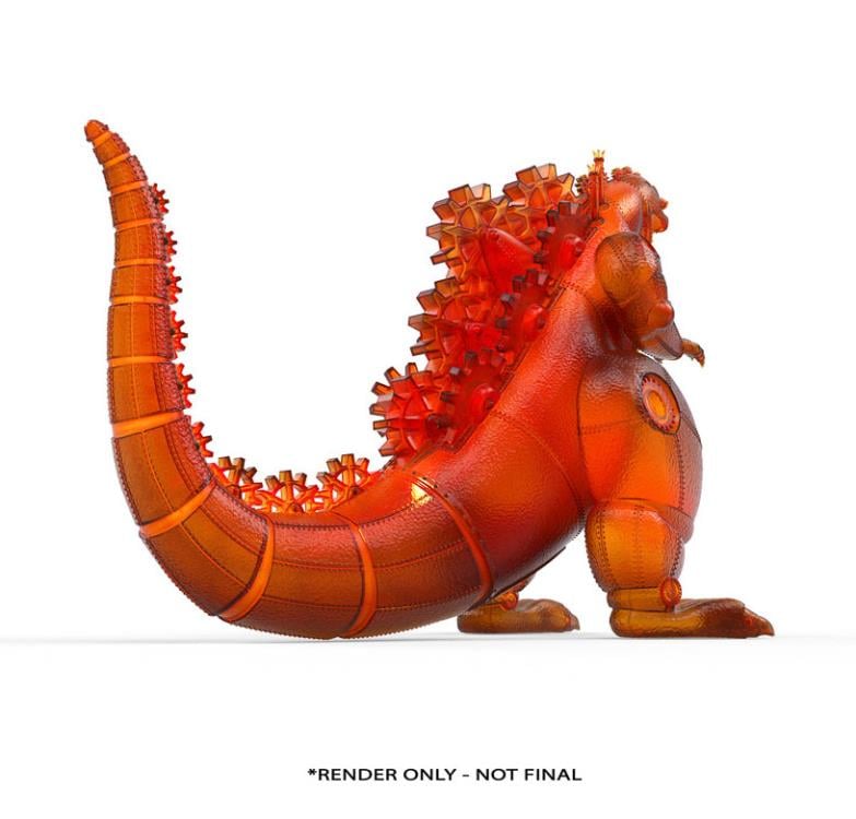 Godzilla x Doktor A. Godzilla Vinyl Art Figure (Burning Edition) Gallery Image 9