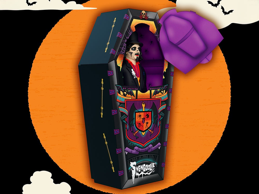 Svengoolie ReAction Svengoolie (Coffin Box) Action Figure Gallery Image 1