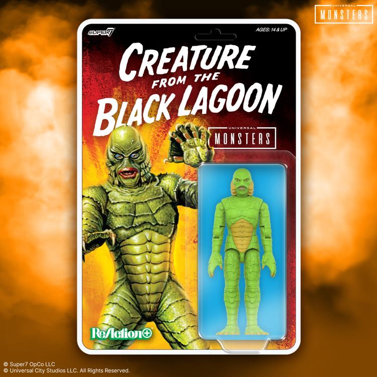 Universal Monsters ReAction+ Creature from the Black Lagoon Action Figure Gallery Image 6